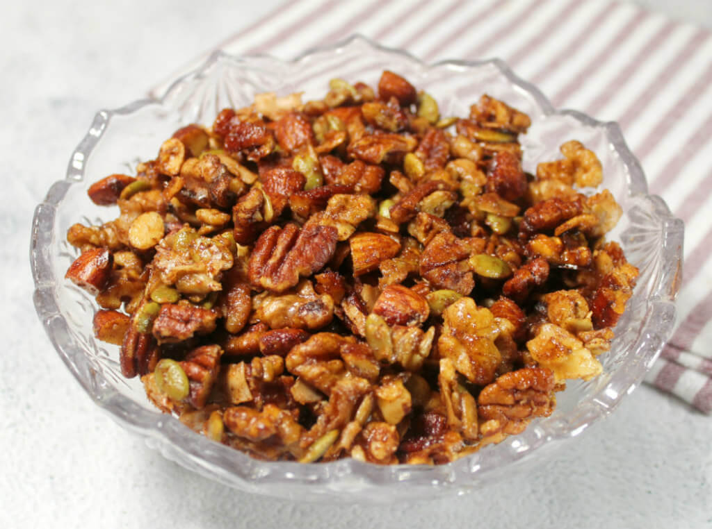 Easy Maple Keto Granola1