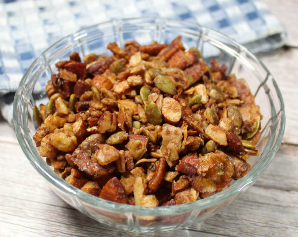 Easy Maple Keto Granola4