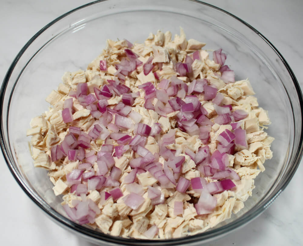 Barbecued Chicken Keto Salad3