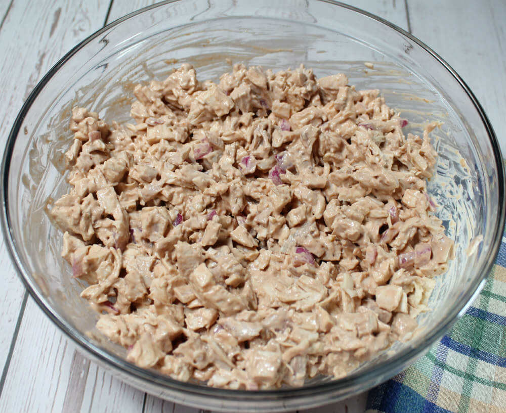 Barbecued Chicken Keto Salad6