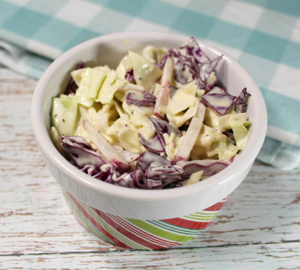 Keto Radish Cabbage Slaw6
