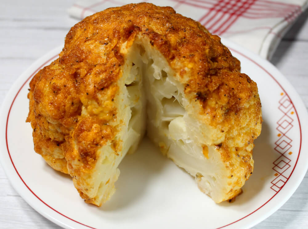 Whole Roasted Keto Cauliflower4