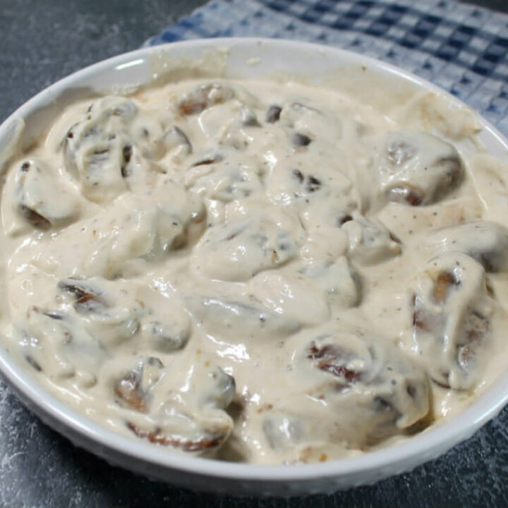 Keto Creamy Dijon Mushrooms1
