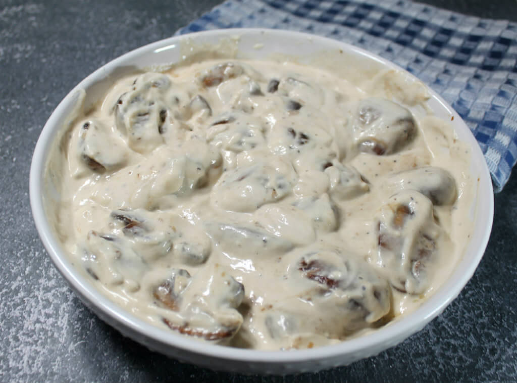 Keto Creamy Dijon Mushrooms1