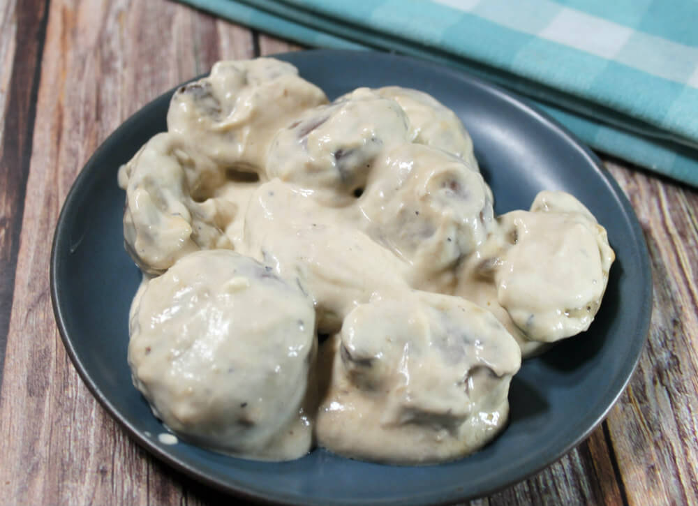 Keto Creamy Dijon Mushrooms6