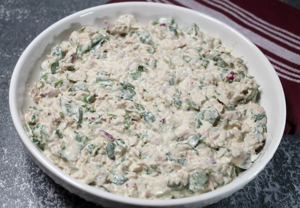 Keto Spinach Tuna Salad7