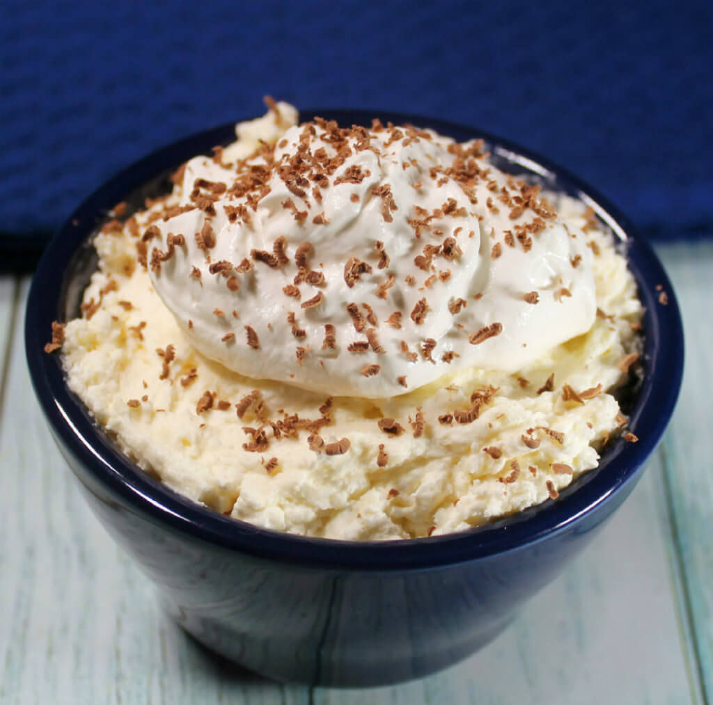 Vanilla Cheesecake Keto Mousse1