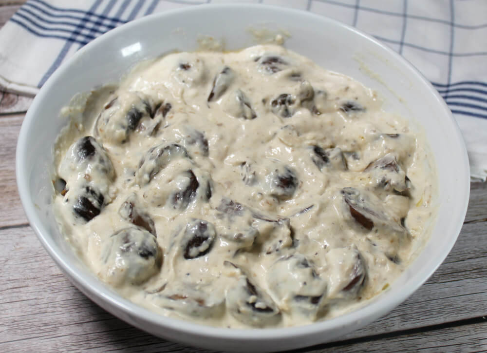 Keto Creamy Horseradish Mushrooms6