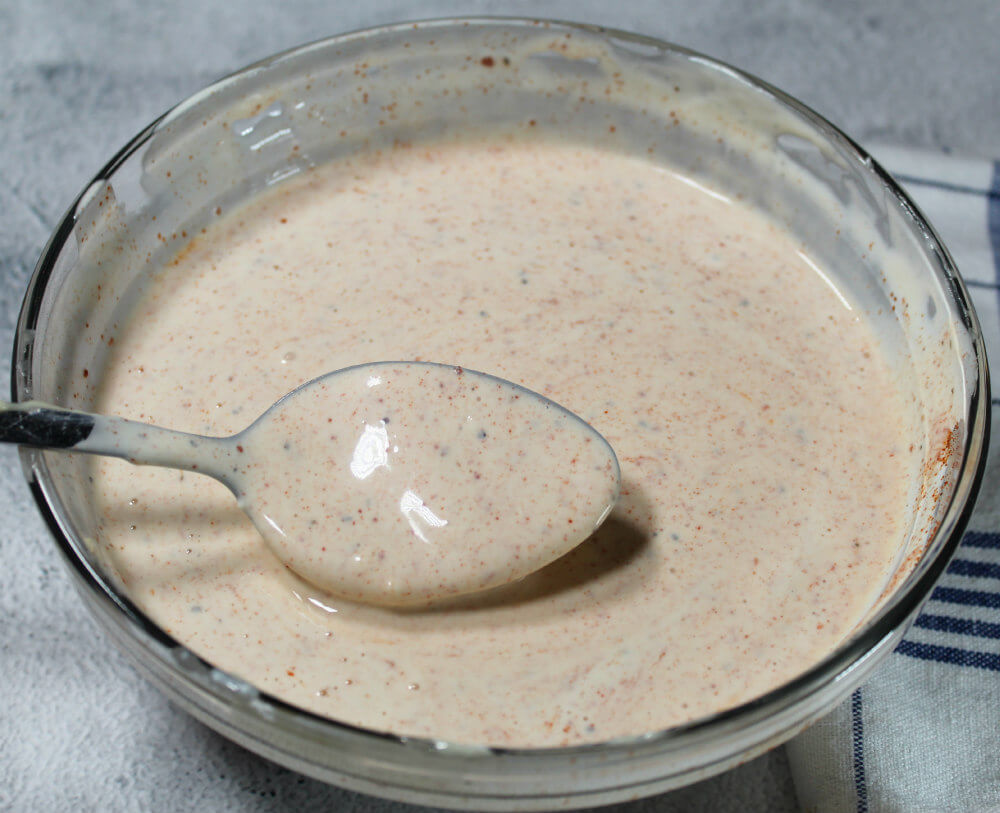 Keto Crunchy Broccoli Cauliflower Salad5