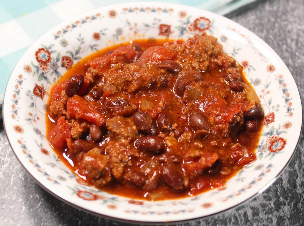 Low-Carb Beef and Chorizo Chili6