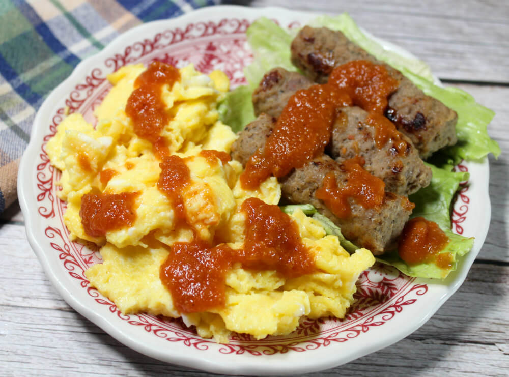 Keto Garlic Homemade Ketchup5