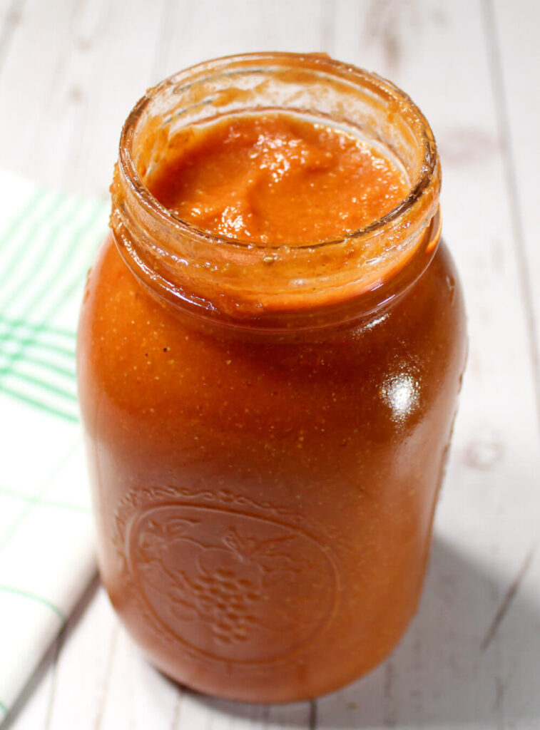 Keto Garlic Homemade Ketchup6