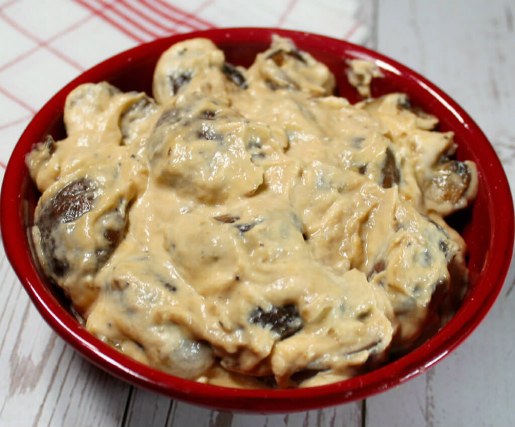 Cheesy Garlic Keto Mushrooms1