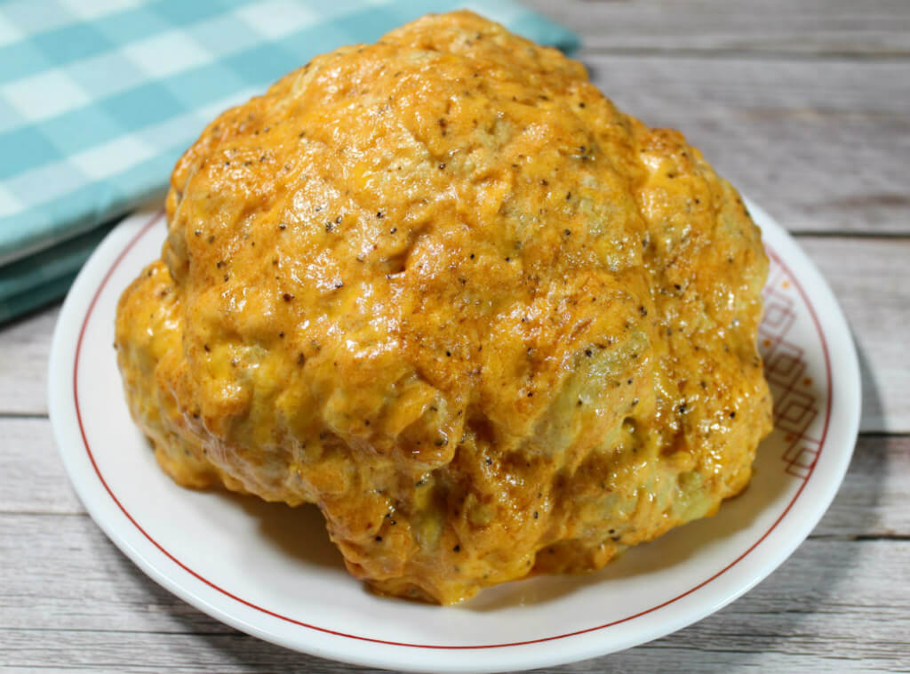 Microwave Keto Whole Cauliflower1