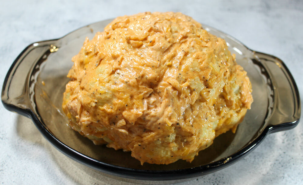 Microwave Keto Whole Cauliflower4