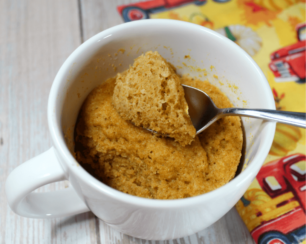 Pumpkin Keto Mug Cake1