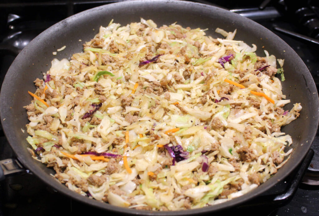 Pork Sriracha Egg Roll in a Bowl6