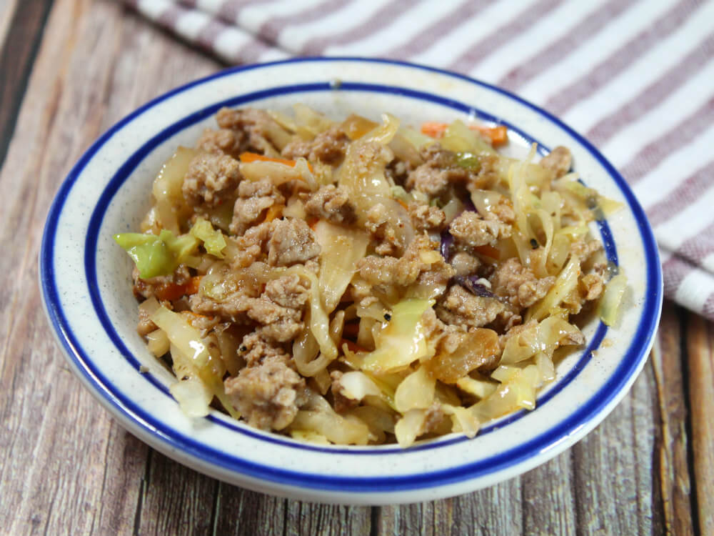 Pork Sriracha Egg Roll in a Bowl7