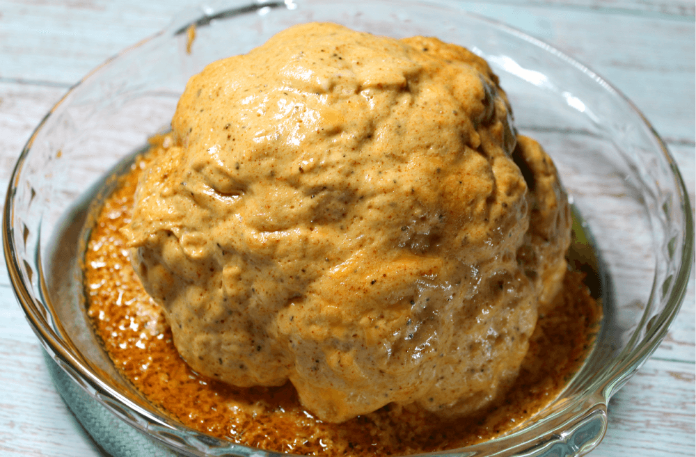 Keto Horseradish Mustard Whole Cauliflower4
