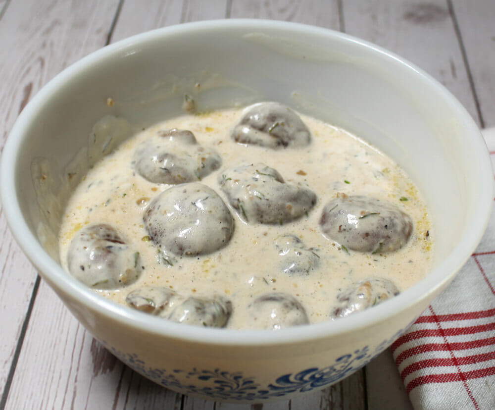 Creamy Keto Mushrooms with Thyme4