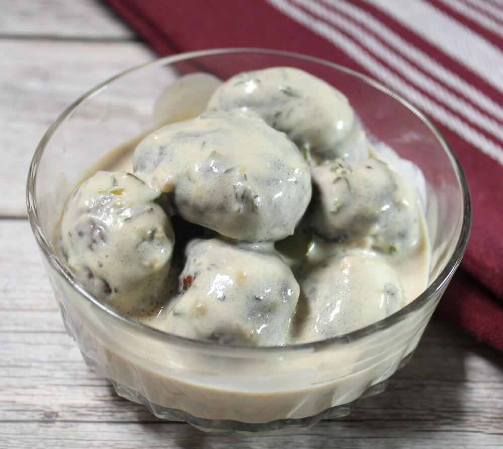 Creamy Keto Mushrooms with Thyme6