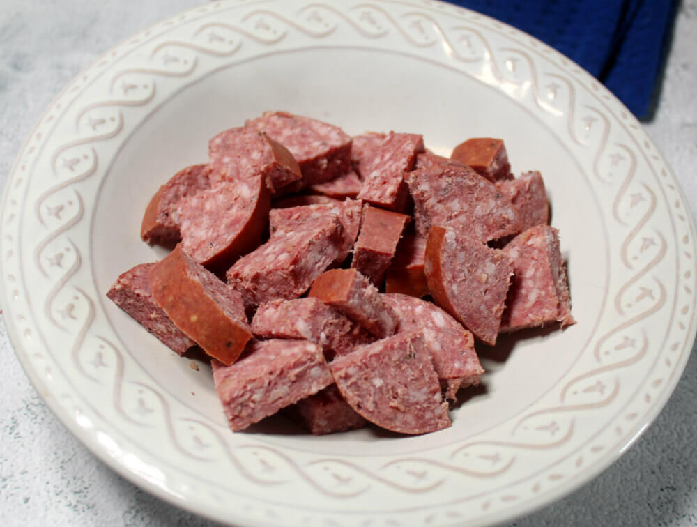 Marinated Sausage & Cheese Appetizer Bites4