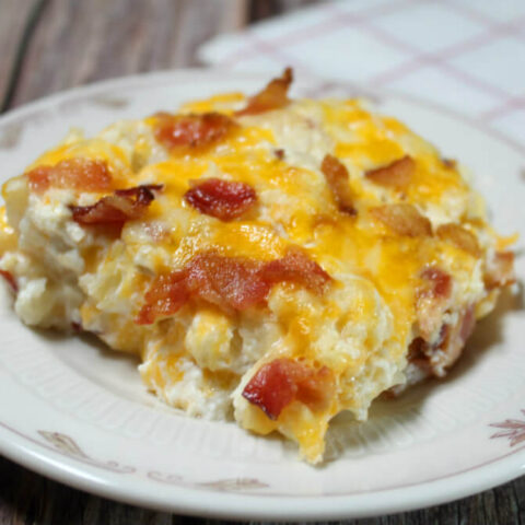 Loaded Cheesy Cauliflower Bake1