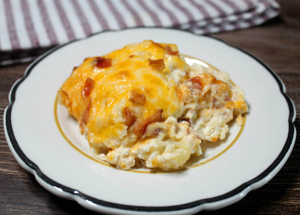 Loaded Cheesy Cauliflower Bake6