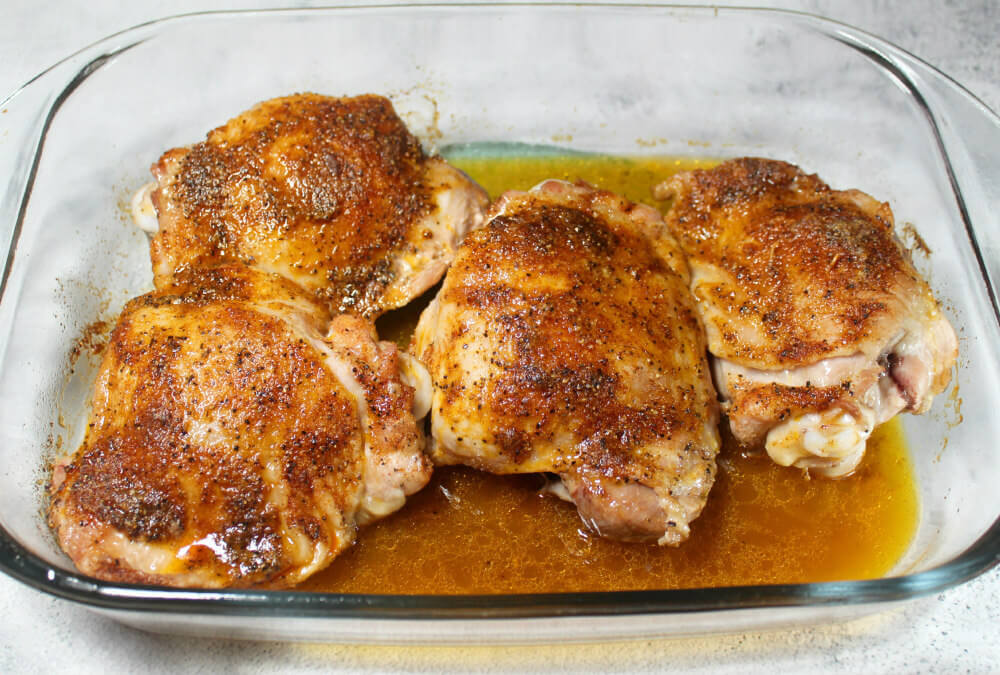 Easy Baked Turkey Thighs6