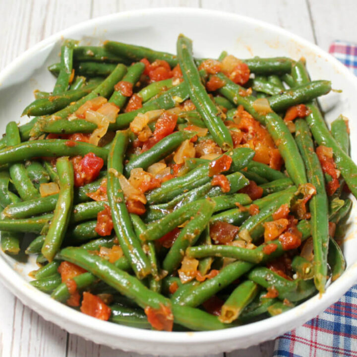 Keto Green Beans and Tomatoes1