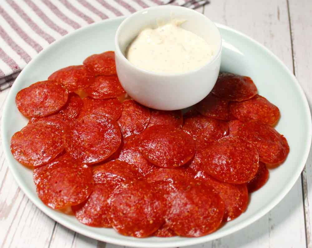 Pepperoni Chips and Dipping Sauce6