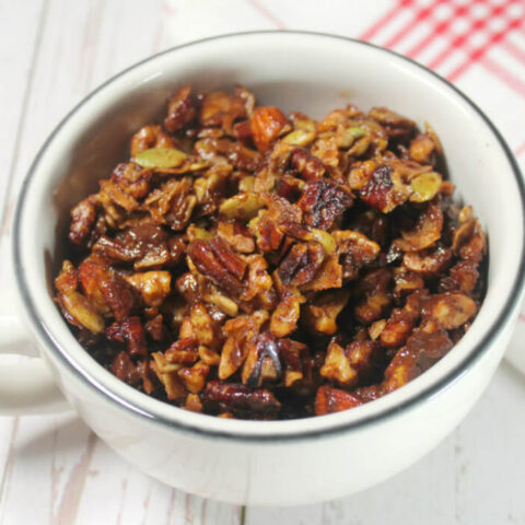 Keto Chocolate Maple Granola1