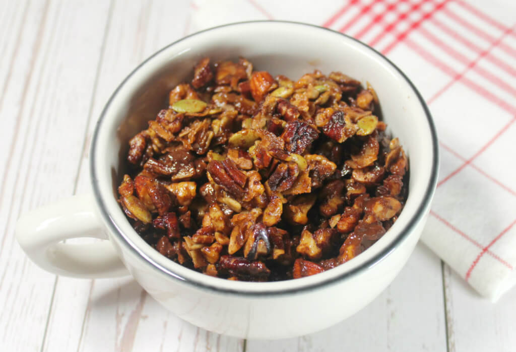 Keto Chocolate Maple Granola1