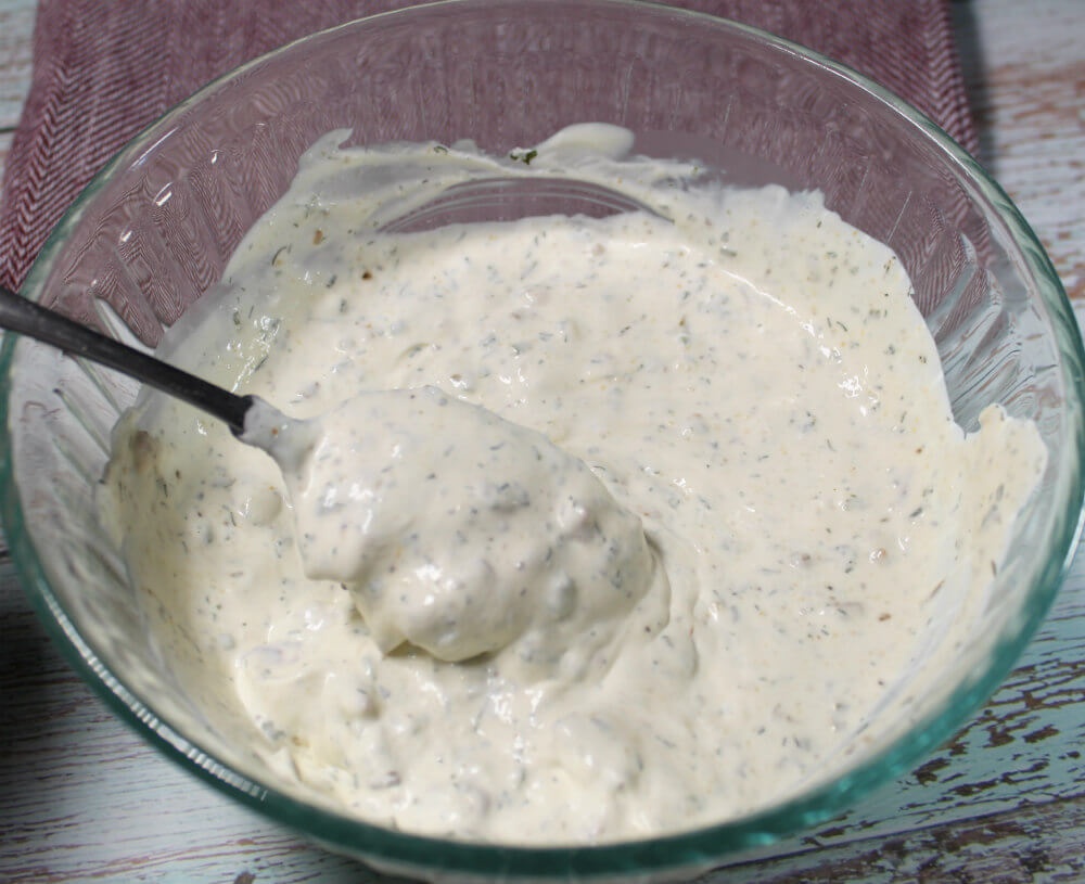 Bacon Ranch Keto Dressing6