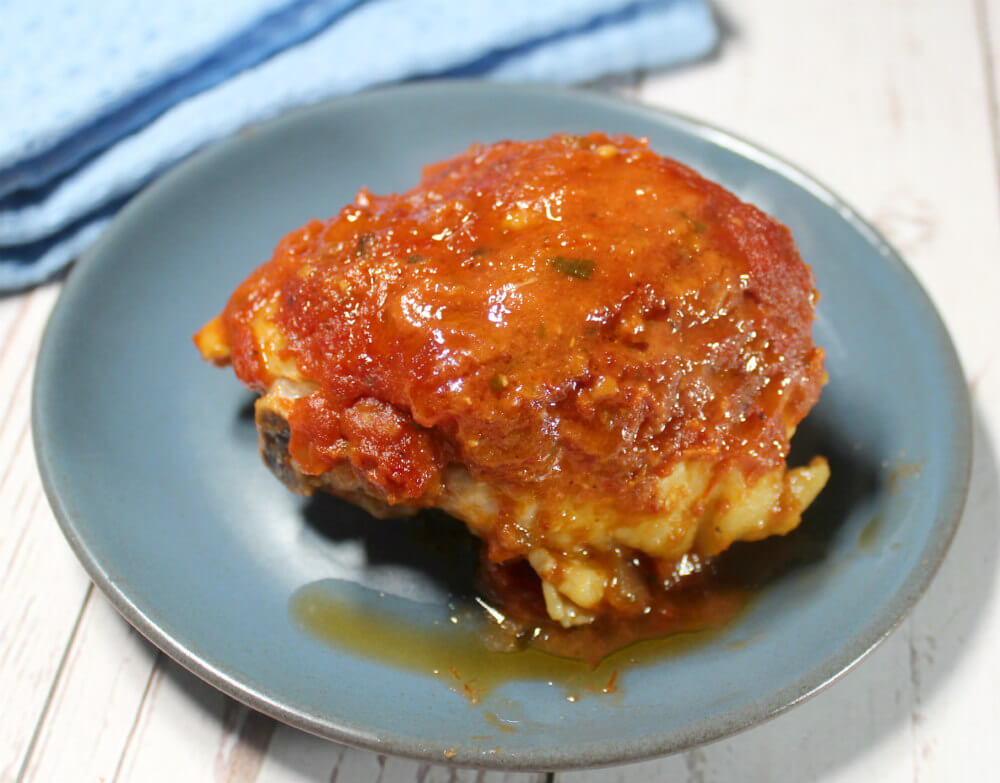 Salsa Keto Chicken Thighs5