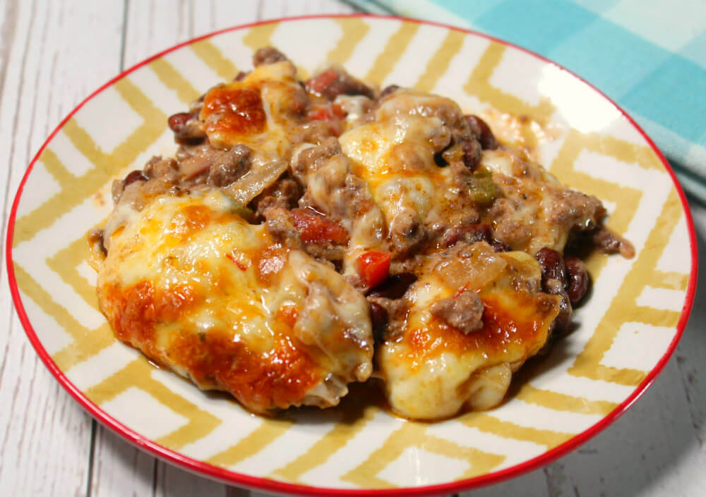 Keto Beef & Black Bean Casserole5