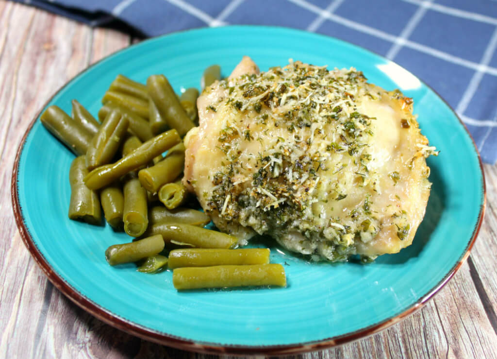 Parmesan Ranch Chicken Thighs Splash Of Keto