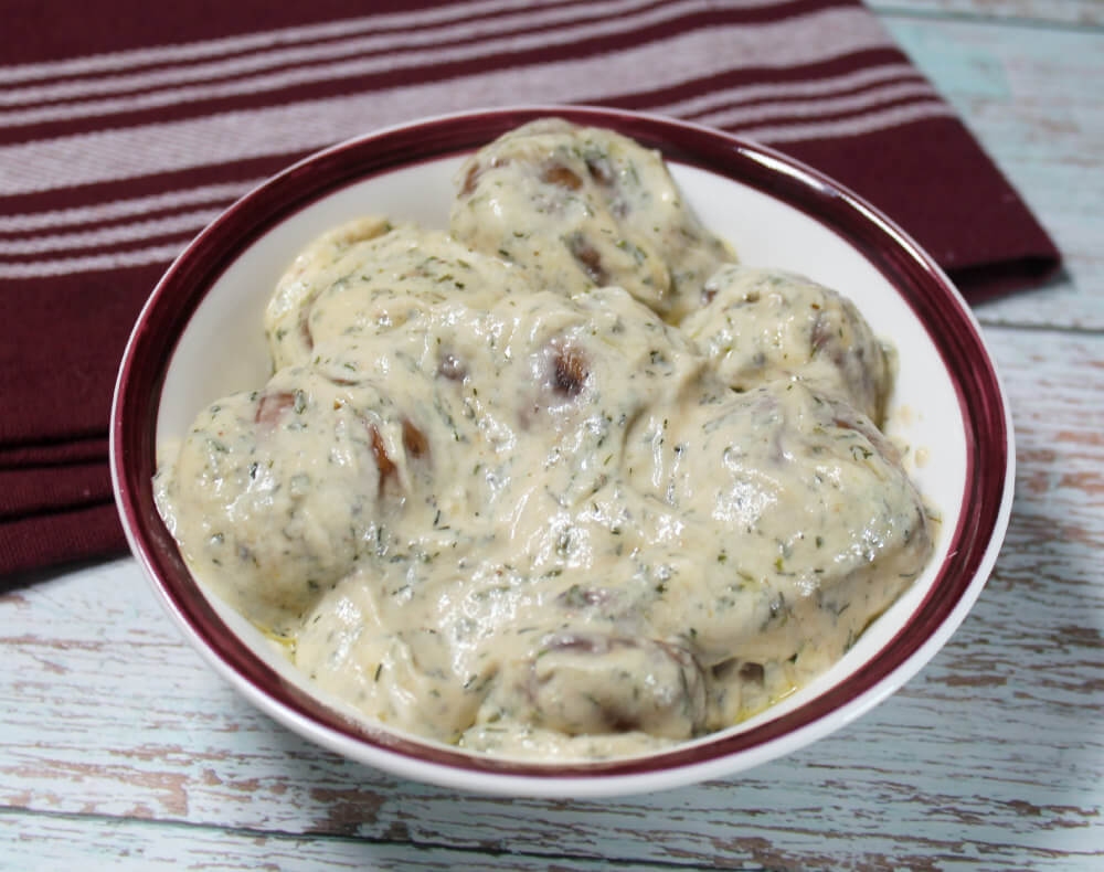 Keto Creamy Ranch Mushrooms5