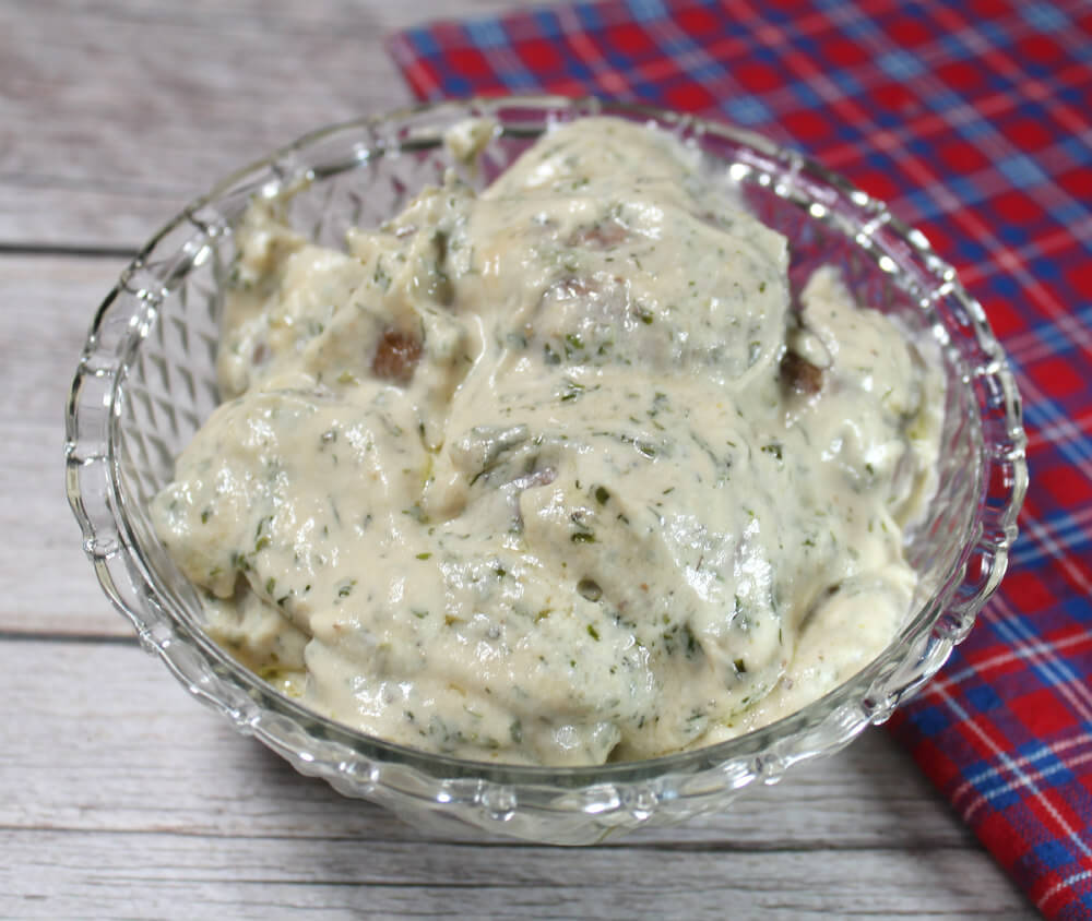 Keto Creamy Ranch Mushrooms6