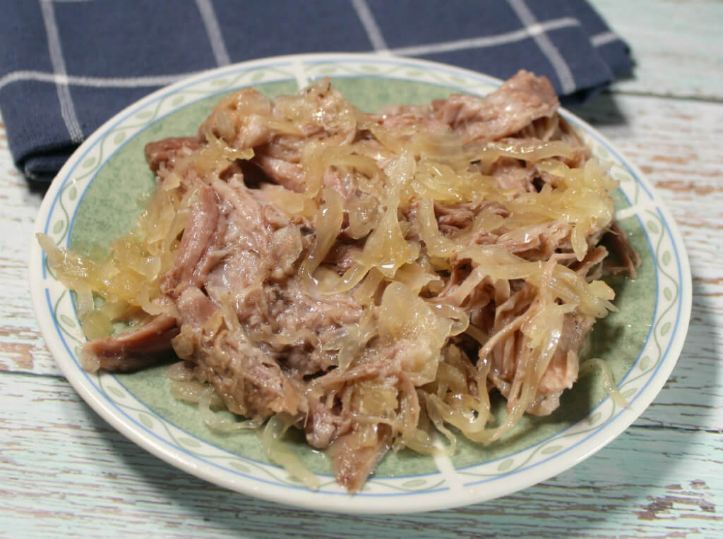 Crockpot Pork & Sauerkraut1