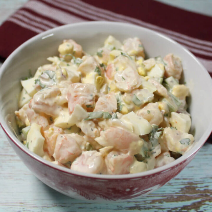 Keto Shrimp & Egg Salad