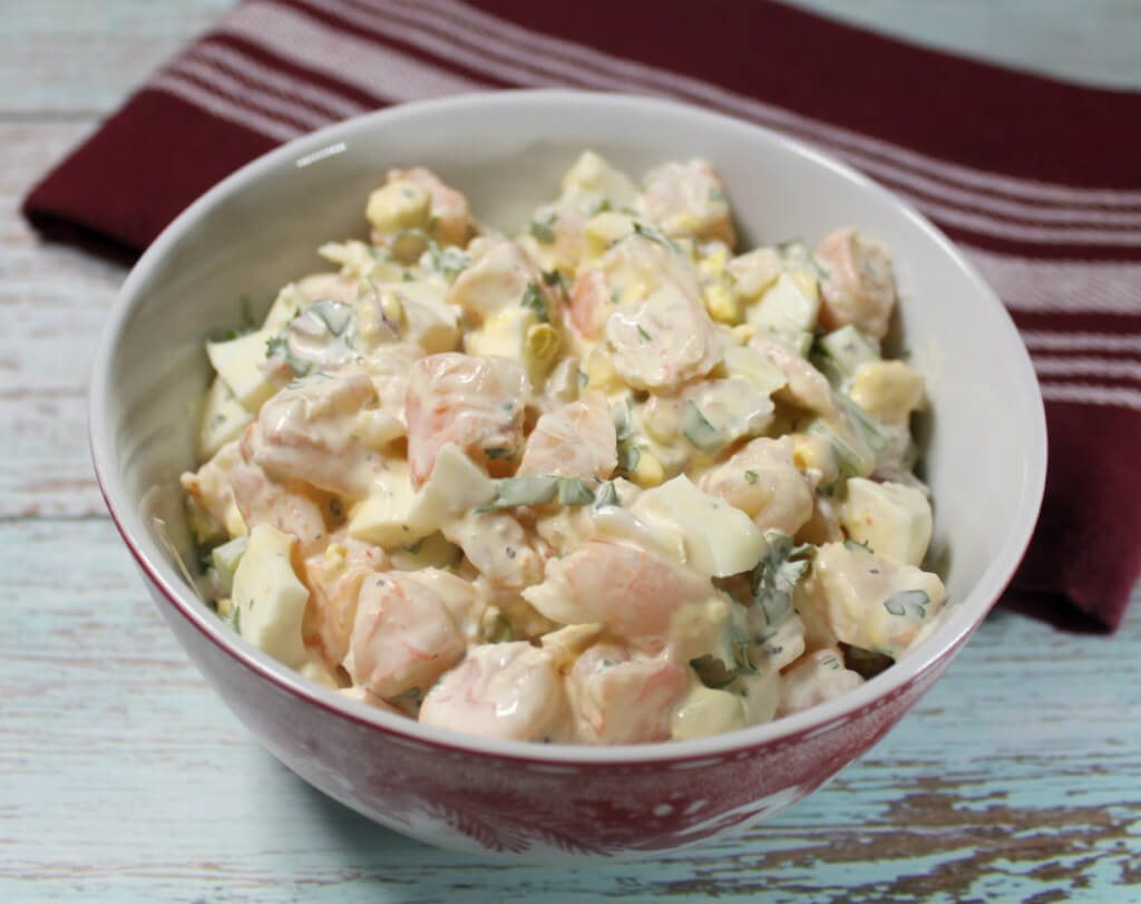Keto Shrimp & Egg Salad