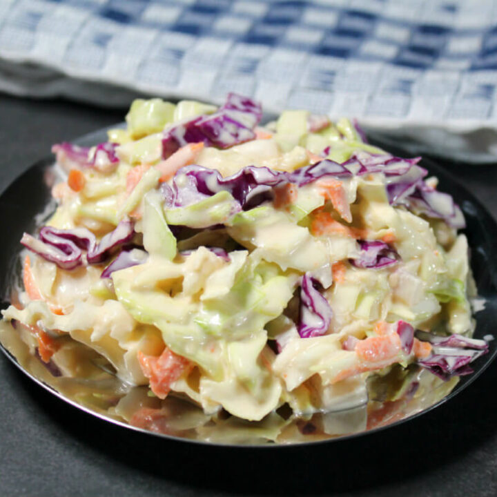 Easy Asian Keto Coleslaw1