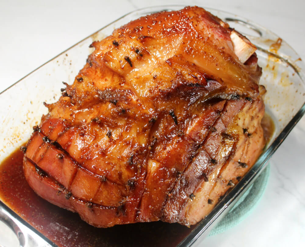 Balsamic Mustard Keto Glazed Ham4