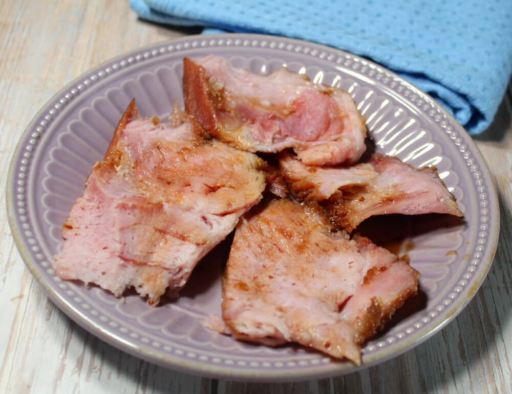 Balsamic Mustard Keto Glazed Ham5