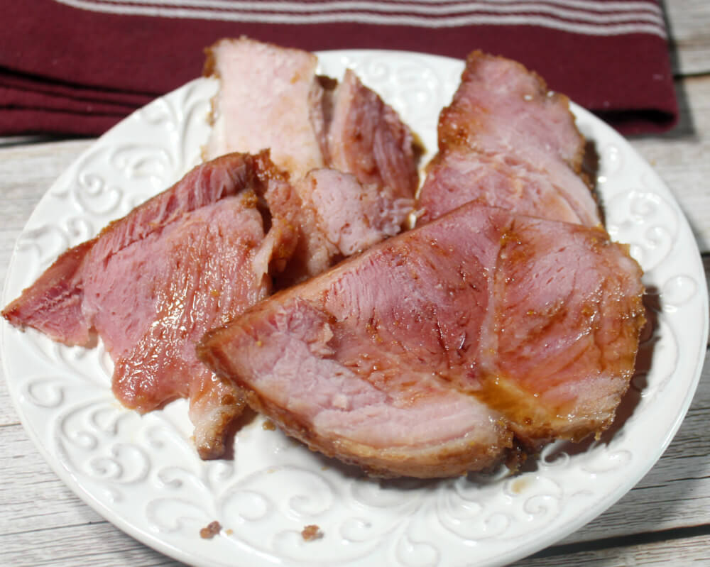 Balsamic Mustard Keto Glazed Ham6