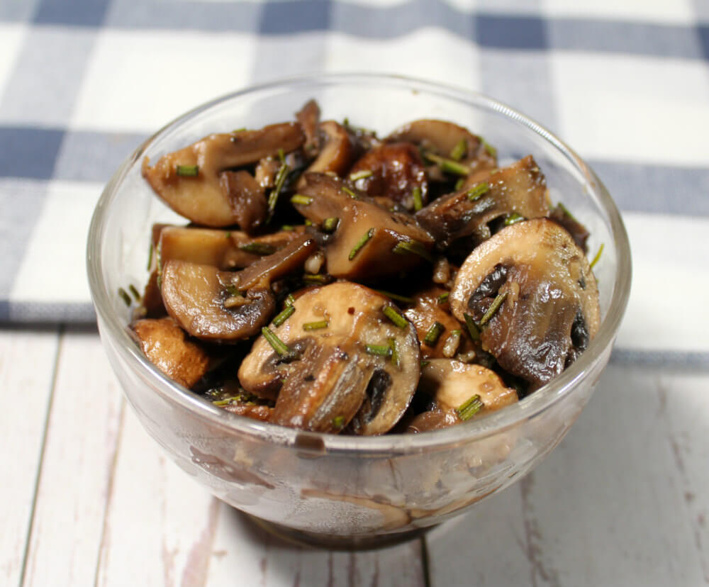 Garlic Rosemary Keto Mushrooms6