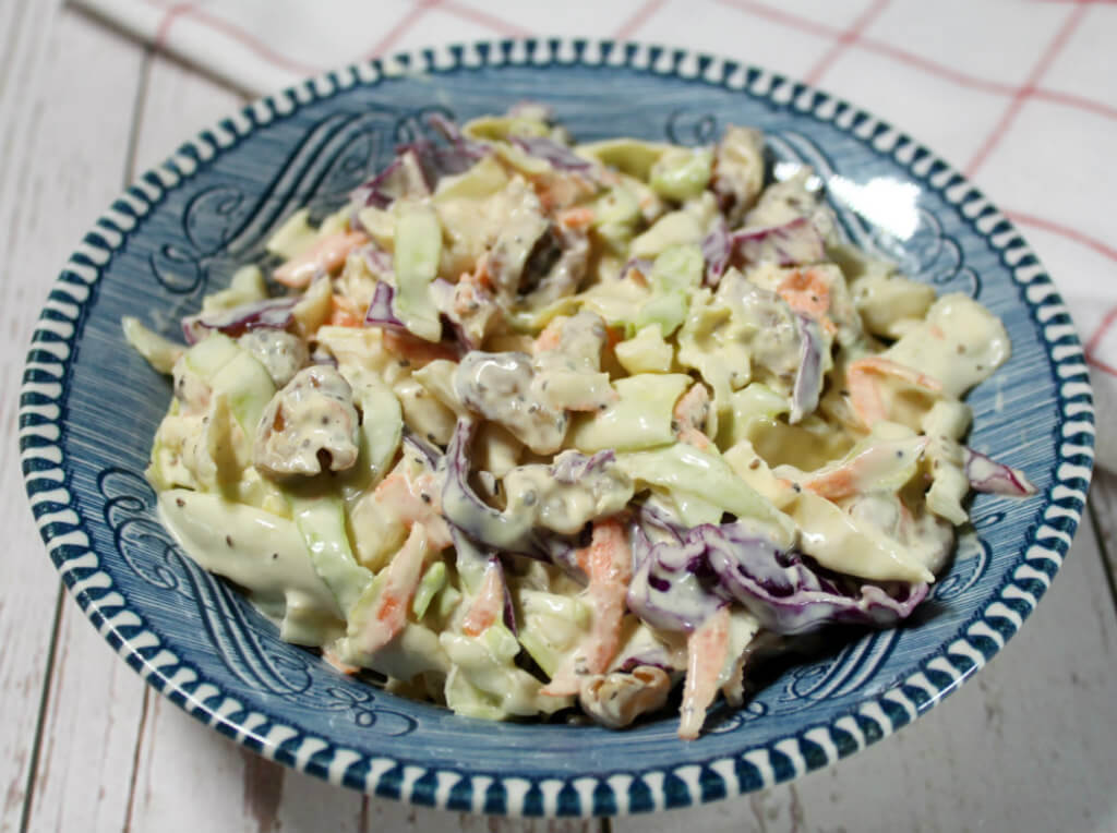 Maple Walnut Keto Coleslaw1