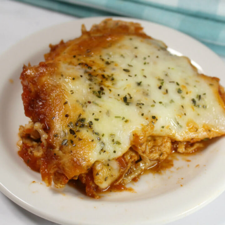 Chicken Parmesan Keto Casserole1