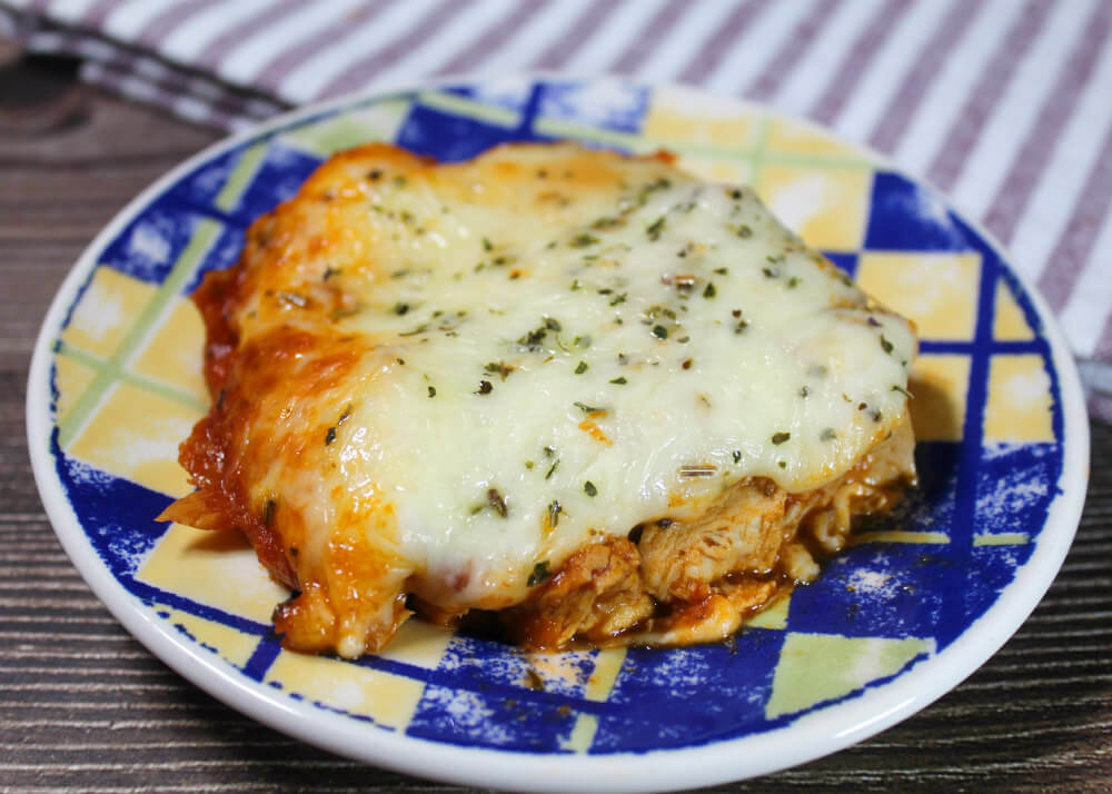 Chicken Parmesan Keto Casserole5